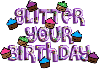 Glitter your birthday!