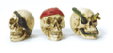 pirate skull trio