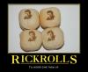 Rickrolls