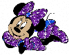 Minnie Mouse - Blue/Purple