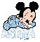 ASMA Sleeping Baby Mickey Mouse