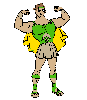 Hercules in green