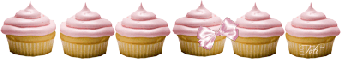 Pink Cute Cupcakes
