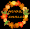 Autumn Wreath - Hugs - Darla
