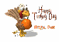 happy turkey day dee