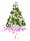 Monique pink christmas tree
