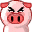 piggie angry