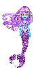 purple n blue mermaid