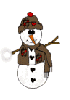 snowman snowball fight