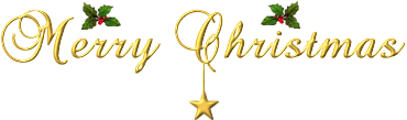 merry christmas text