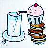 milk&cupcake