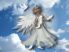 Angel In Clouds