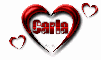 Carla Red Hearts