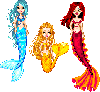 Primary Colors, 3 Mermaids!