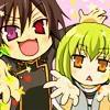C.C and Lelouch ~ Chibi Version ~