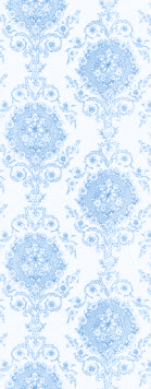 RETRO BLUE FLORAL