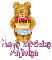 Bear with Cake - Happy Birthday Anjielyn