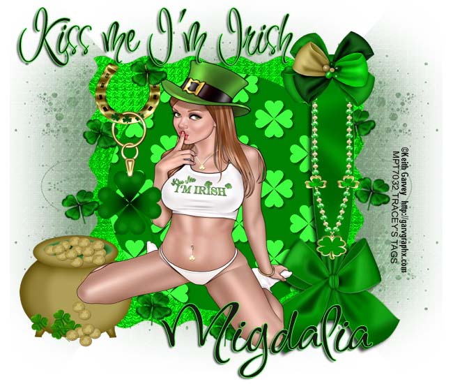 Kiss me I'm Irish-Migdalia