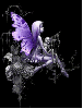 Purple Goth Faerie