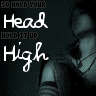held high