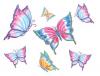butterflies Background