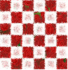 Chess rose pattern
