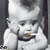 smoking baby