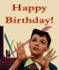 Judy Garland A star is Born Happy Birthday