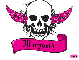 marybeth pink skull