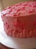 Pink Star Cake