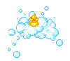 chick on a cloud