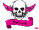julian pink skull