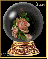 Sparkly Rose Globe-for Mazni