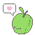 Cute Green Apple Lurv
