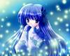 Blue Haired anime girl