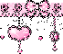 Pink Heart / Ribbon / Roses / Diamonds