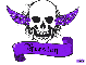 kerstan purple skull