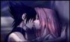 Sasuke and Sakura Kiss