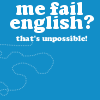 failing english