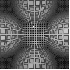 cubismatrix, cube and circle playing with your eyes