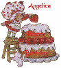 strawberry shortcake, angelica