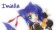 blue fox anime girl