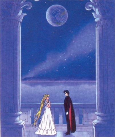 sailor moon and tuxido