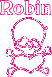Robin-Pink Skull