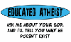 educated atheist