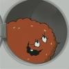 Meatwad in washer