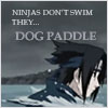 sasuke dog paddle