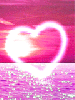 pinK hearT in th beaCh