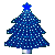 blue mini tree