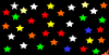 Colorful stars